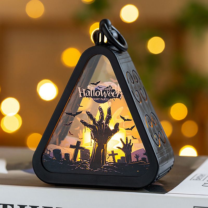 Halloween Decorations Portable Pumpkin Lantern Halloween Small Gifts Halloween Desktop Ornaments Layout Props_voghion.com