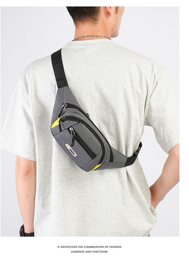 Borsa da petto casual per sport all'aria aperta 2025, borsa a tracolla singola di grande capacità, borsa a tracolla_voghion.com