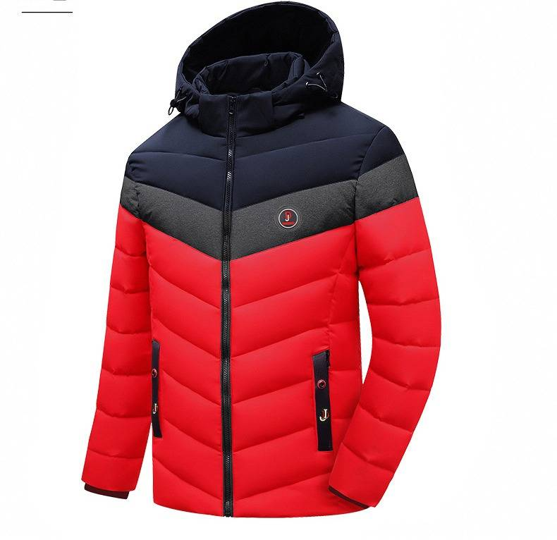 "Cappotto invernale da uomo in cotone con cappuccio staccabile - Giacca parka calda e impermeabile | Isolamento multistrato | Capispalla streetwear"_voghion.com