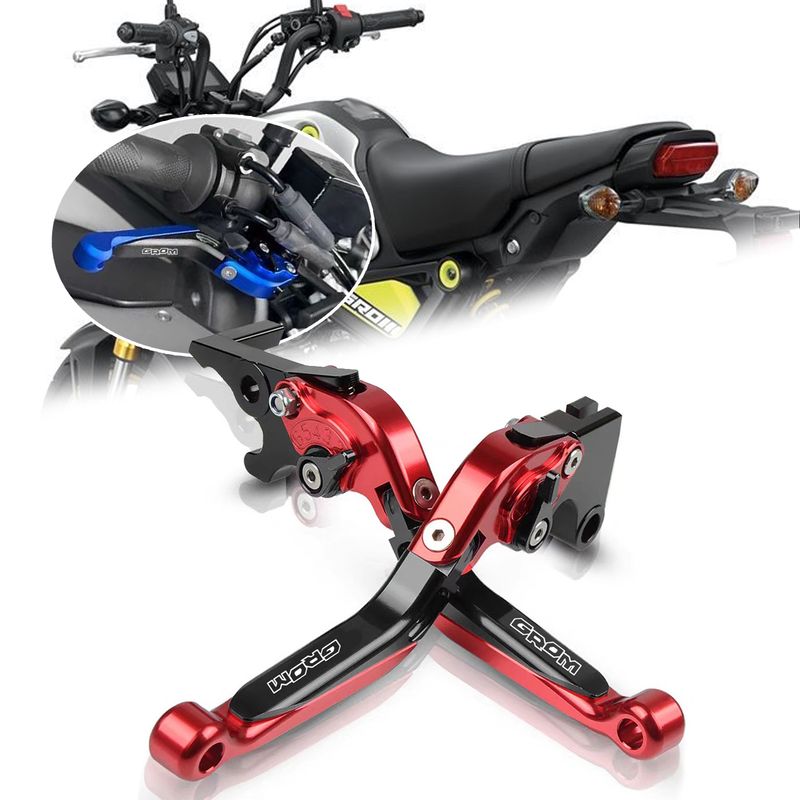 FOR MSX 125 GROM 2024 New Motorcycle parts CNC 6-speed adjustable retractable foldable brake clutch lever msx 125 grom 2019-2024_voghion.com