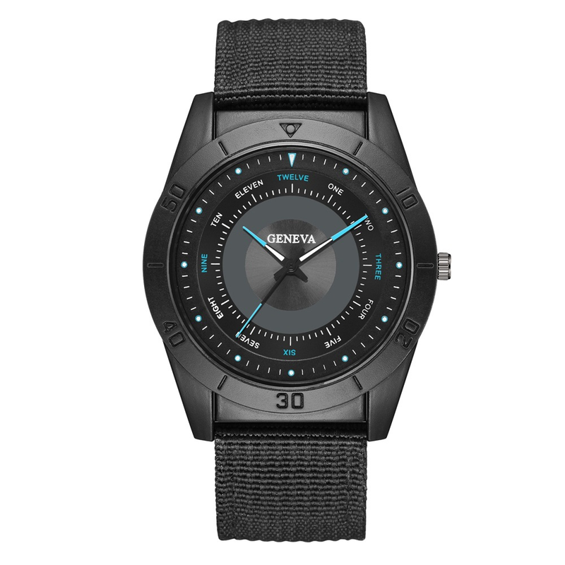 Neue leichte Armbanduhr mit Nylonarmband, personalisierter Live-Streaming-Verkauf, Sportuhr mit Silikonband für Herren_voghion.com