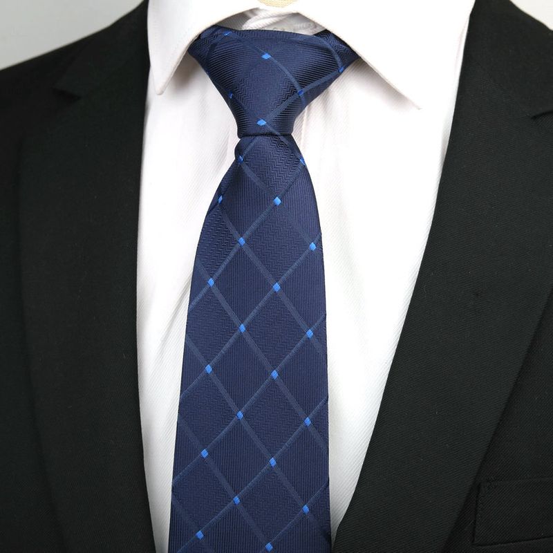 für Herren, formelles Business, trendig, Bräutigam, Hochzeit, professionelles Anzughemd, Paisleymuster, Rot, Schwarz, Blau, Handkrawatte, 8 cm_voghion.com