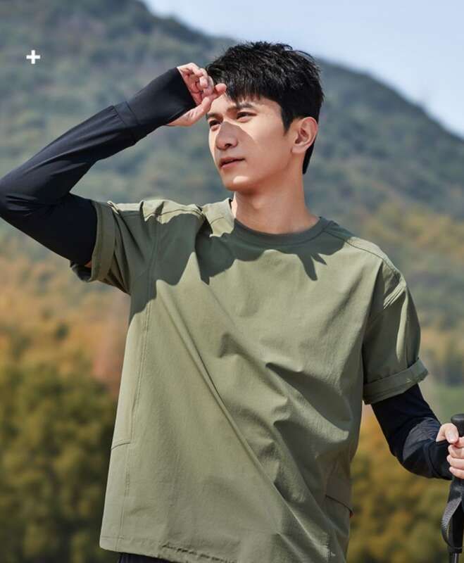 【Vente chaude en magasin】Manchon de protection solaire d'été pour hommes, grande taille, anti-UV, en soie glacée, pour conduite et cyclisme en plein air_voghion.com