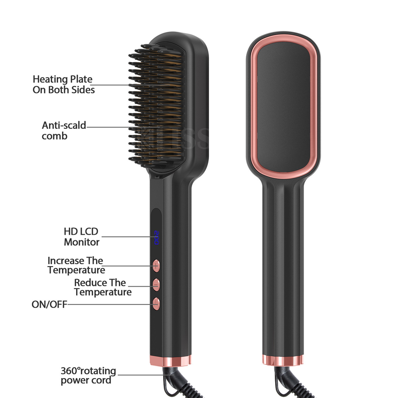 Kämme für glattes Haar für Männer und Frauen, Kämme für Männerhaare, Bartkämme, Körperpflege, Kämme für Bartstyling für Männer_voghion.com