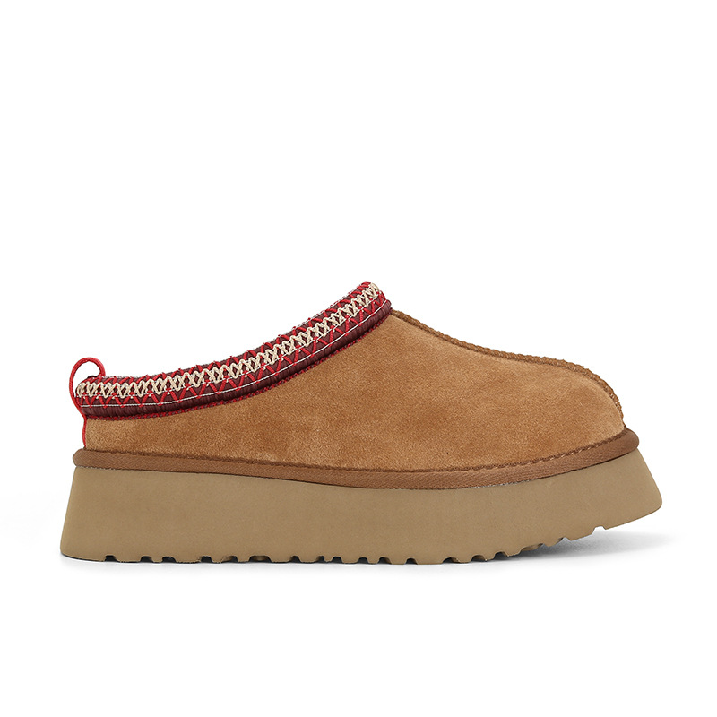 Xd3 Huidong Yixin Da Echtes Leder Fleece-Gefüttert Verdickt Low-Cut Baumwolle Schuhe Pelzigen Dicken Sohlen Warme Schnee Stiefel Für_voghion.com