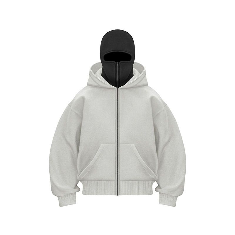 DIY Light-Up Hooded Sweatshirt For Men & Women - Autumn Winter Couple Zipper Jacket With LED Board (Black, Gray, Red)_voghion.com
