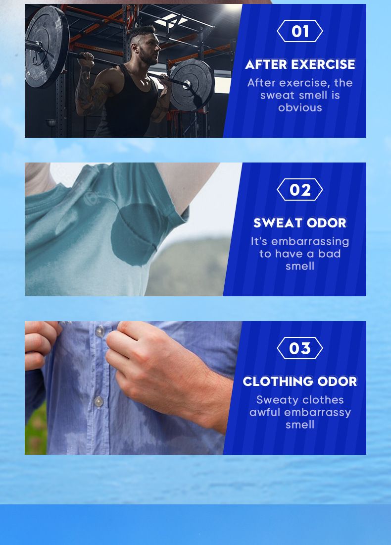 Full English Men's SADOER Dry Portable Fragrance Roll-On Deodorant_voghion.com