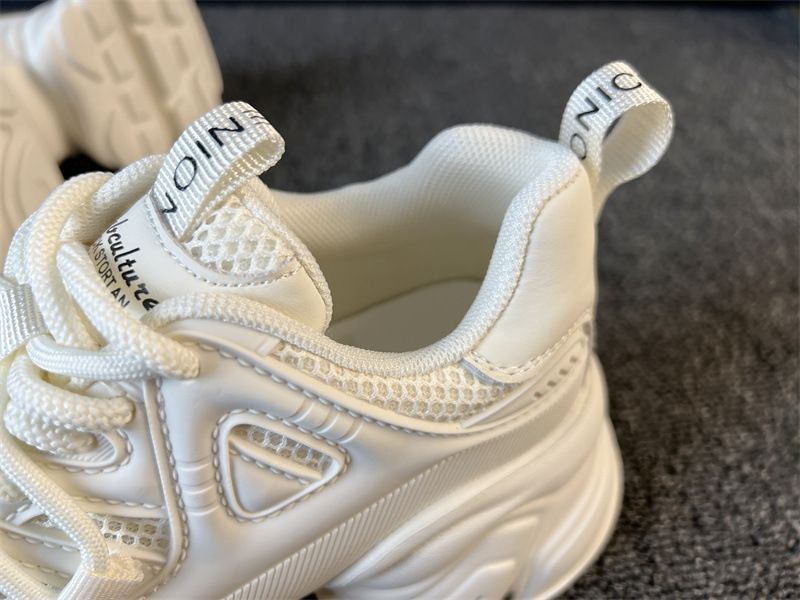 Mesh respirabil cu talpa groasa tata femei versatile alb sport casual confortabil pantofi mari inaltime 6cm_voghion.com