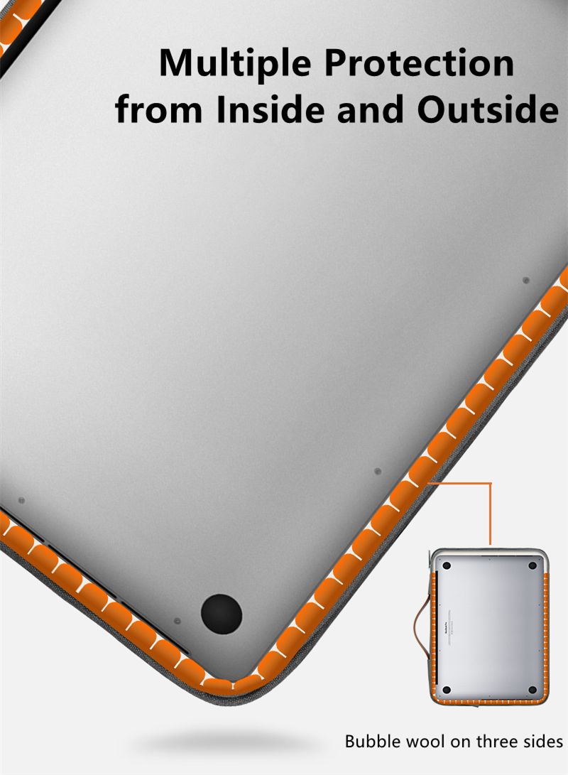 Multi-Pocket Sleeve Air 15.3 2024 Laptop Book Pro 14 M5 Stoßfeste Notebooktasche für Dell/Xiaomi 16_voghion.com
