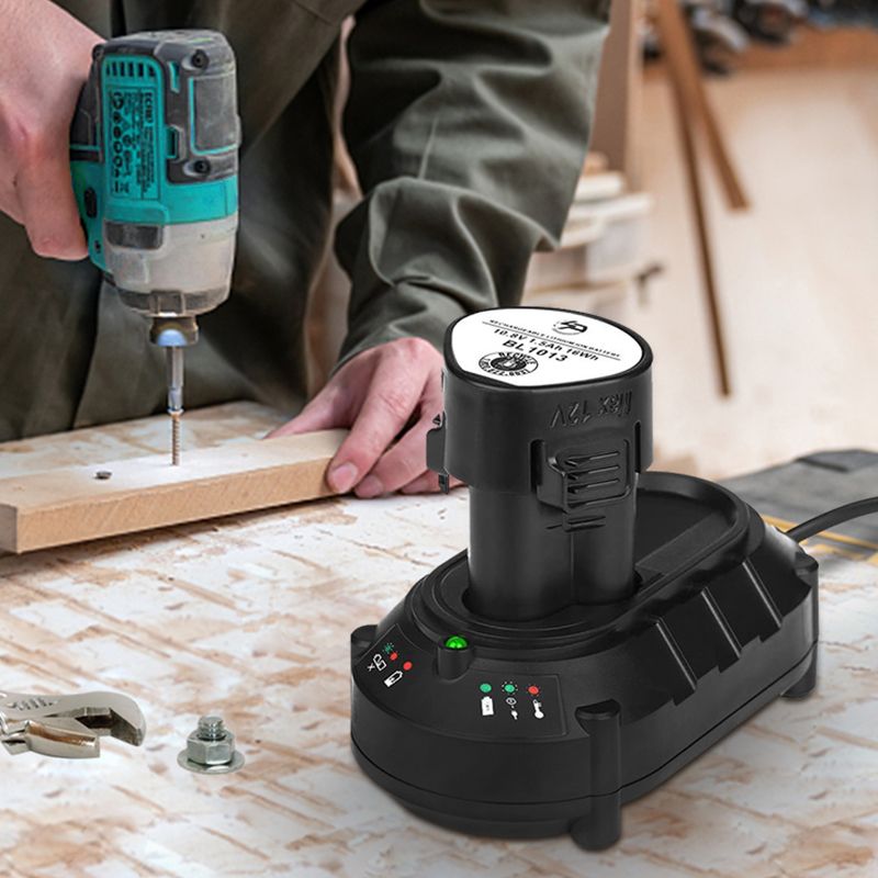 Polnilnik Li-Ion baterij Polnjenje za električno orodje Makita 10,8 V/12 V baterijo za električni vrtalnik in električni izvijač BL1013 BL1014_voghion.com