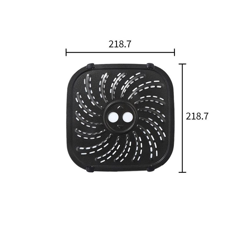 Upany 10-in-1-Heißluftfritteuse, 6,5 l, 360°-Hochgeschwindigkeits-Luftzirkulation, ölfrei und gesünder, großer Touchscreen, einfach und leicht zu bedienen_voghion.com