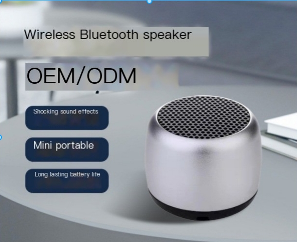 M1 Bezprzewodowy Mini Głośnik Bluetooth Metal Cannon Zewnętrzny Przenośny Mały Głośnik_voghion.com