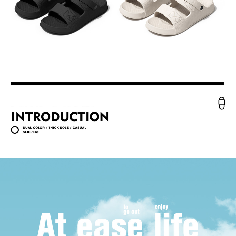 Men's Quick-Dry Sandals - Non-Slip Sole For Water/Driving Use Lightweight & Comfortable Beach/Outdoor Shoes_voghion.com
