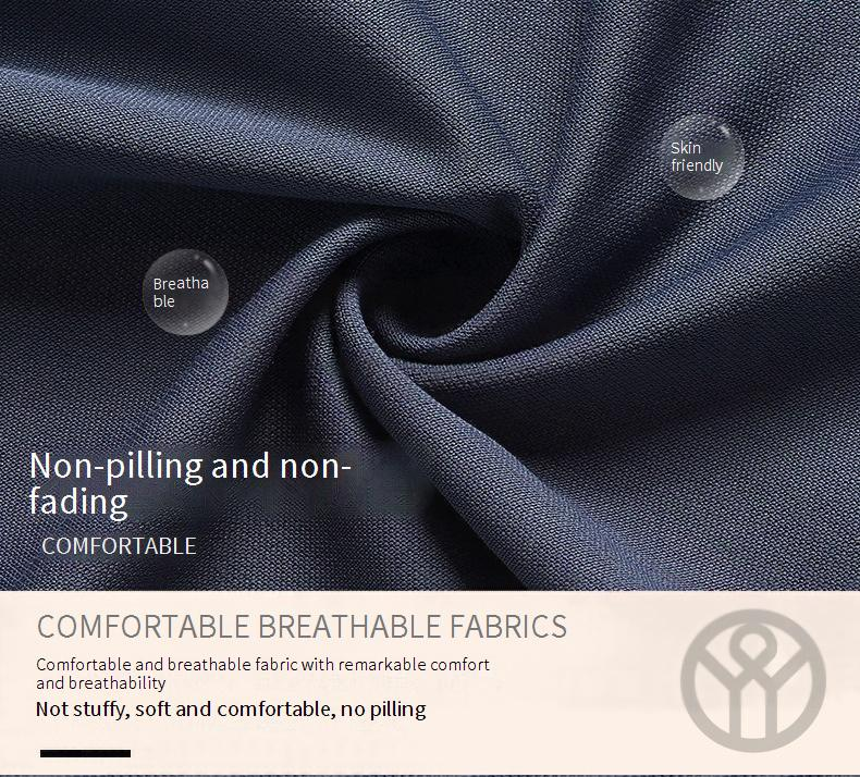 Polos respirants à manches courtes pour homme - T-shirts décontractés et évacuant l'humidité pour l'été, coupe extensible et légère (M-5XL)_voghion.com