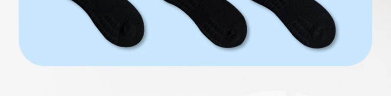 Chaussettes montantes respirantes, absorbant la transpiration et les chocs, pour l'automne et l'hiver. Semelle éponge épaisse. Idéales pour la course, le basketball et bien plus encore (lot de 5 paires)._voghion.com