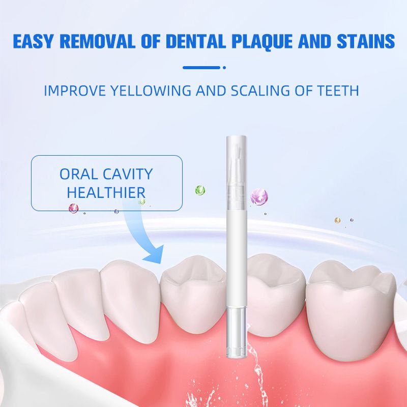 Whitening Gel Pen Effectively Removes Stains From Coffee Tea, Freshens Breath, And Brightens Teeth_voghion.com