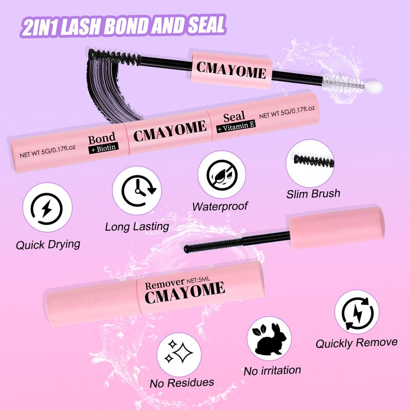 DIY Sectional False Eyelashes - 100D D-Curl Messy Thick Curly Lashes - Easy To Apply, Long-Lasting - 10 Pairs/Box For Daily/Party_voghion.com