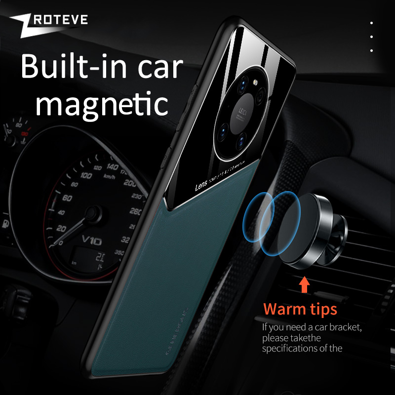 Mate40 Pro Case Zroteve Leather Texture Soft Frame Cover per PC per Huawei Mate 40 30 20 50 Pro Plus Mate50 Custodie per telefoni antiurto_voghion.com