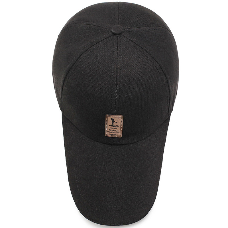Heren Zomer Koreaanse Editie Trendy Verlengde Klep Mode Casual Eendentong Veelzijdige Zonne-honkbalpet_voghion.com