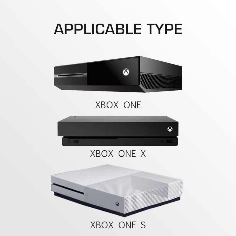 Adecuado para consola de juegos Xbox One/S/X, base de refrigeración, accesorios de soporte elevado plano_voghion.com