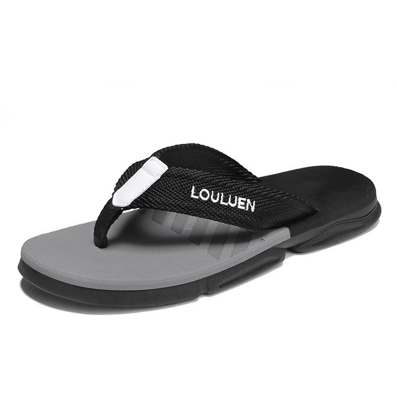 Sandali estivi a spina di pesce con suola spessa Lu Lu'an per uomo, pantofole antiscivolo, nuove scarpe da spiaggia alla moda per esterni_voghion.com