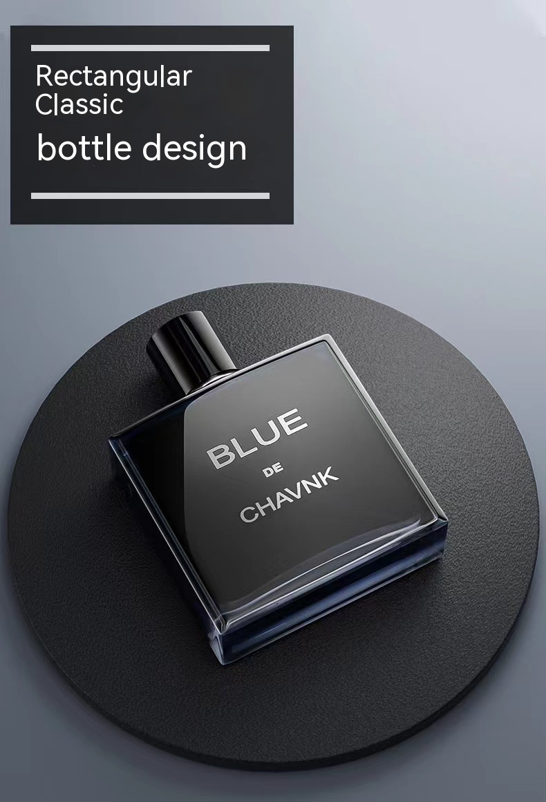 Nouveau parfum chaud en ligne rouge diffusion en direct parfum bleu pendant une longue période 100 ml charmant parfum d'océan pour hommes_voghion.com