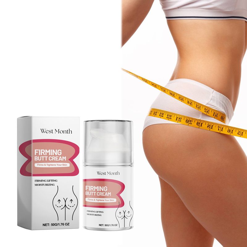 West MONTH Verstevigende en hydraterende verzorging Honing Perzik Heup Highlighting Body Lifting Cream_voghion.com
