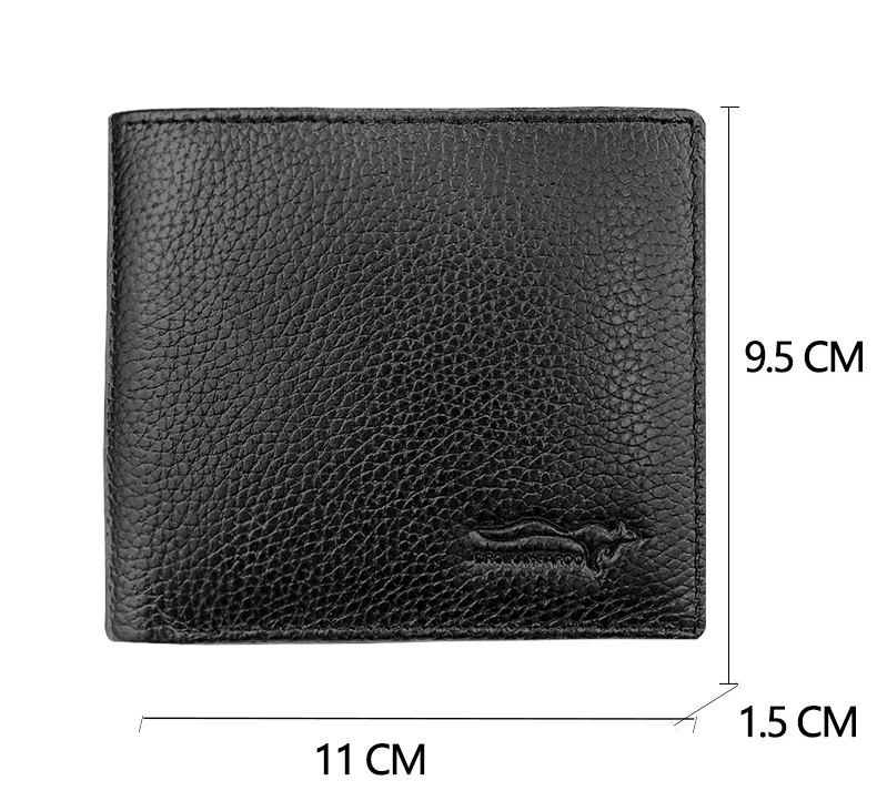Genuine leather wallet for men 2023, new wallet for men, genuine cowhide wallet for men, short style wallet for men, genuine leather clip_voghion.com