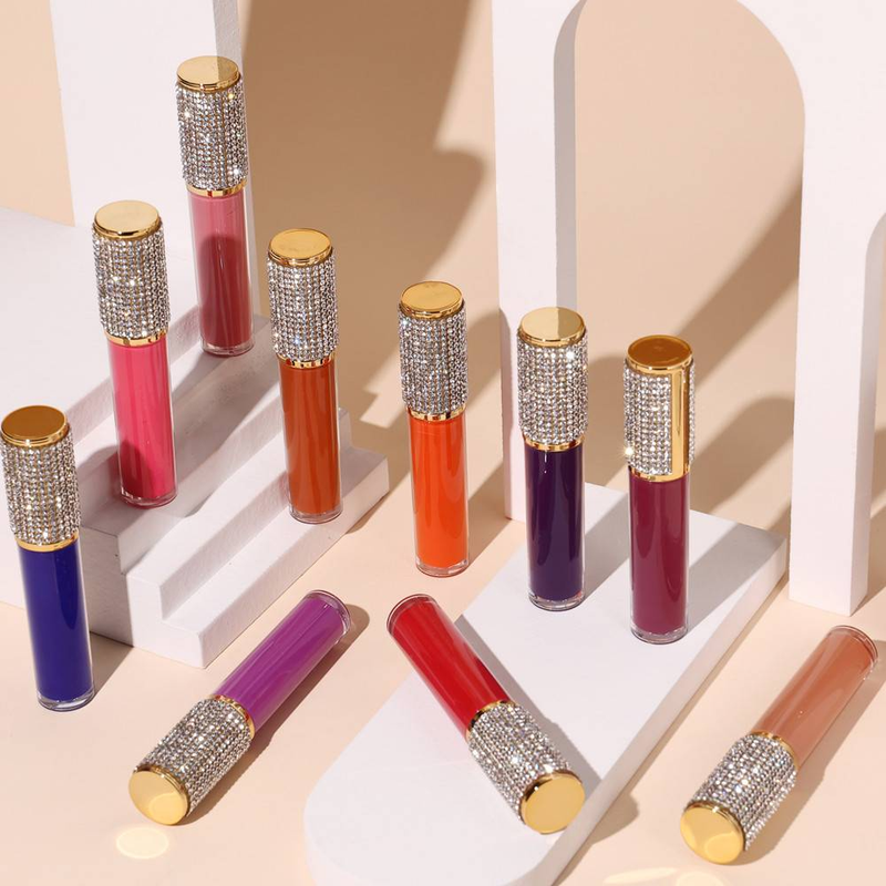 Flüssiger Lippenstift mit Antihaftbeschichtung, Farbbeständigkeit, Make-up ohne Verblassen, perlmuttartiger, matter Lippenstift_voghion.com