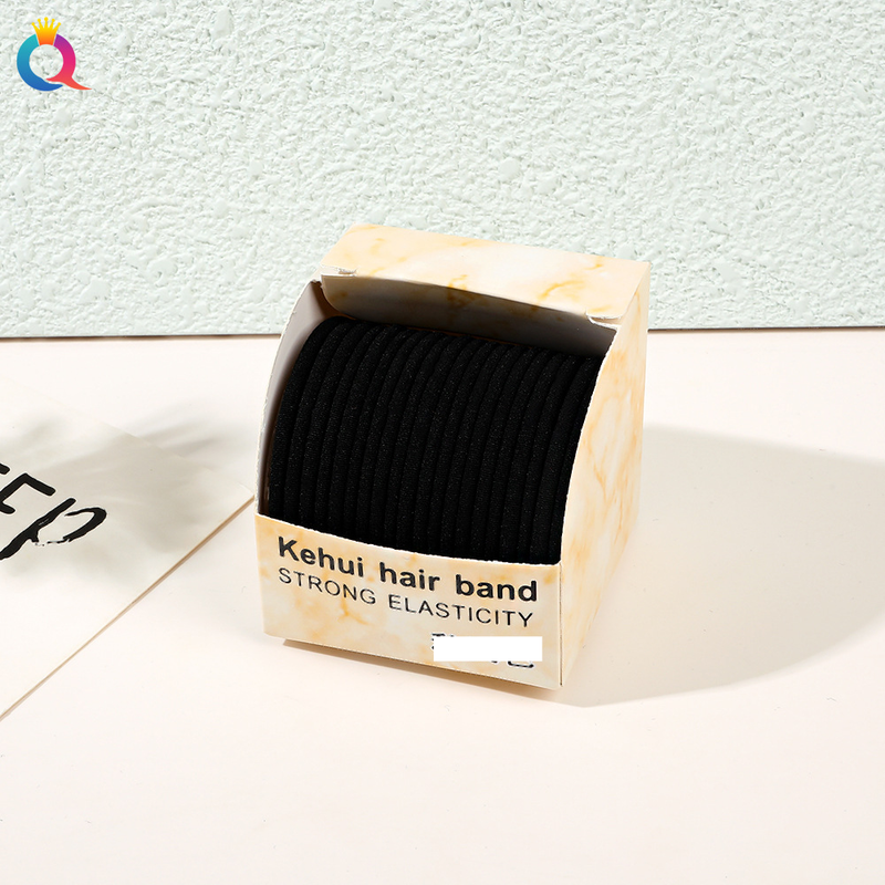 Passante per asciugamano unisex ad alta elasticità. L'elastico per coda di cavallo per capelli non danneggia gli accessori per fascia per capelli da donna senza cuciture_voghion.com