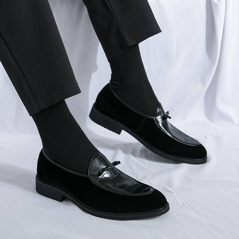 Herrenschuhe Casual Herren Loafer Atmungsaktive Büro Formelle Schuhe Herren Designer Slip On Driving Schuhe Plus Größe 38-46_voghion.com