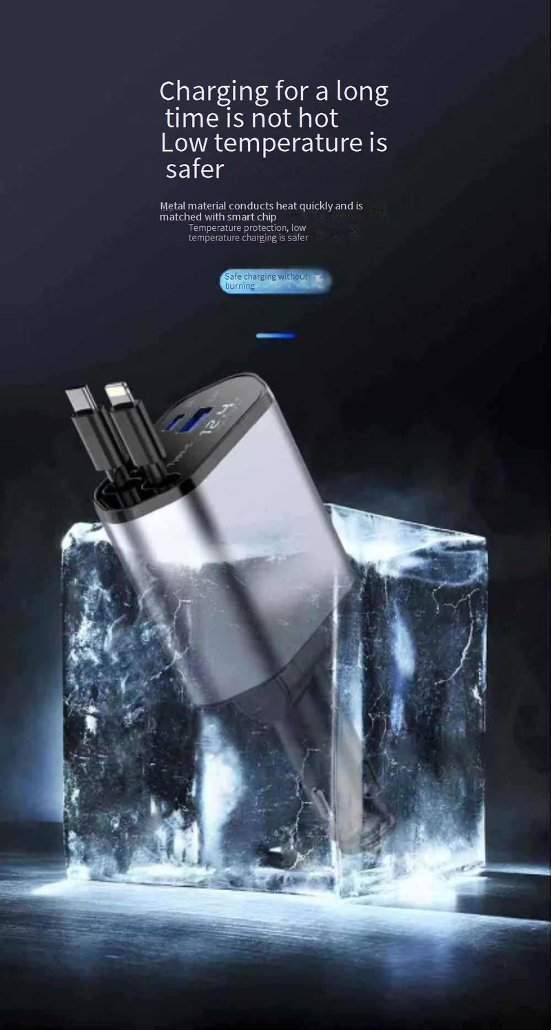 Caricabatterie per auto Super Fast Charge Nuovo caricabatteria per auto Presa accendisigari per auto_voghion.com