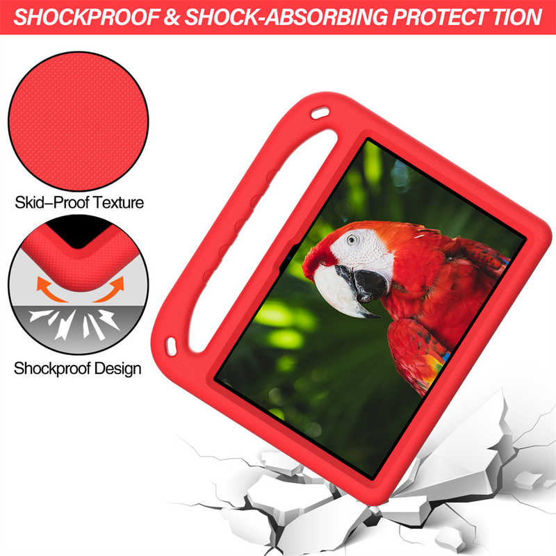 Støtsikker EVA håndholdt stativdekselveske for Kindle Fire HD 8 2022 HD8 Plus 2020 8,0 tommer Fire 7 2022 etui Kids Tablet_voghion.com