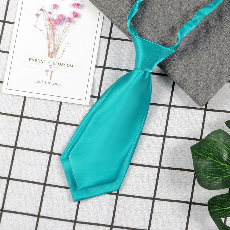 Cravatta a farfalla professionale per uomo e donna, papillon per uniforme scolastica, pantaloncini corti a doppio strato stile college Ins_voghion.com