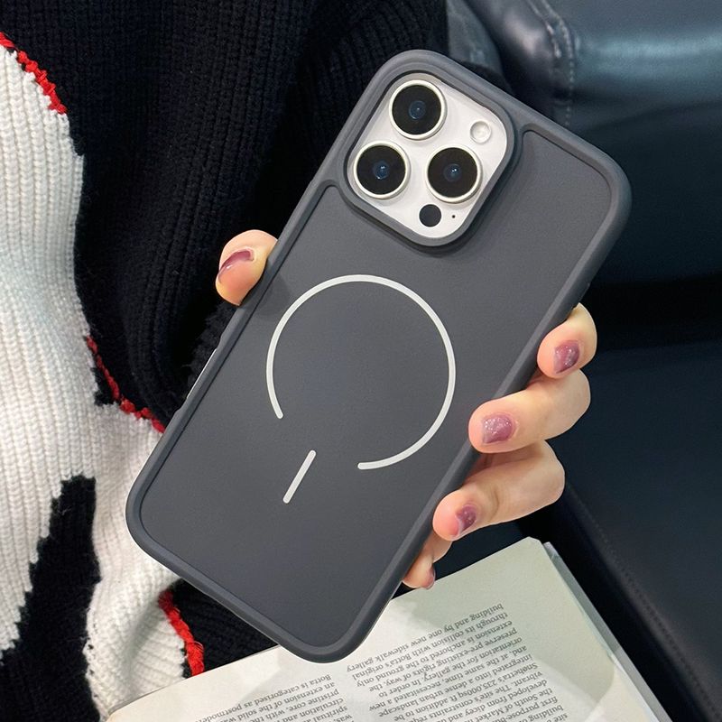 Camera Control Button Magnetic Case For IPhone 16 15 14 Plus 13 12 11 Pro Max For Shockproof Thickened Silicone Cover_voghion.com