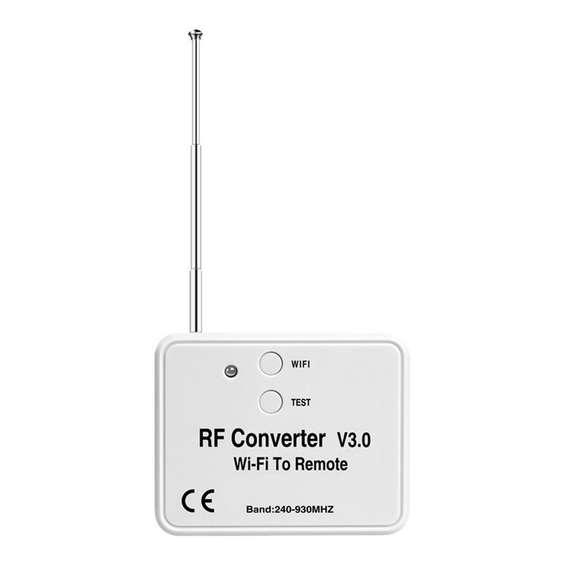 Pametni dom DC5V 240-930Mhz zamjenjuje daljinski upravljač mobilnom aplikacijom Univerzalni bežični WiFi u RF pretvarač_voghion.com