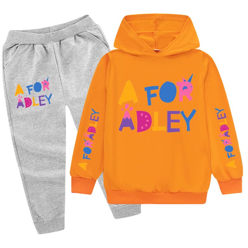 100 CM-170 CM ropa mediana a grande conjunto para niños Sudadera con capucha + Pantalones PB814XX_voghion.com