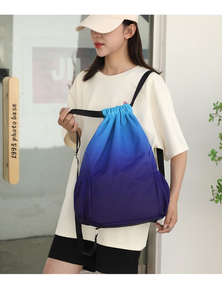Travel Backpack - Large Capacity Drawstring Bag For Outdoor & Gym (Lightweight & Durable)_voghion.com