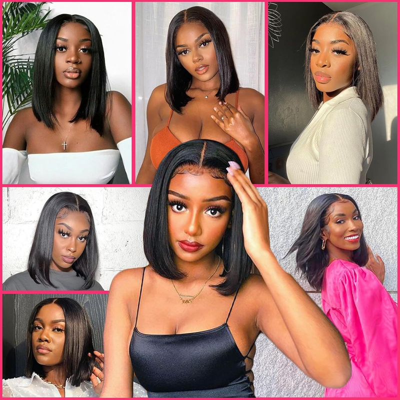 Perruque Kairuisi 30 cm, lisse, en U, à clipser – Postiche synthétique noir 1B# résistant à la chaleur pour femme, volume instantané et aspect naturel_voghion.com