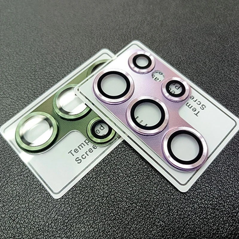 S23ultra Metall Full Cover Kamera Objektiv Schutz für Samsung Galaxy S23 Ultra S23 + S23 Plus Schutzhülle Objektiv Kappe gehärtetem Glas_voghion.com