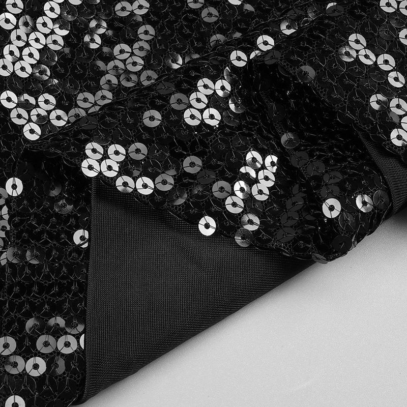 Women's Clothing High End New Nightclub Hollow Halter Backless Beaded Long Women's Dress_voghion.com