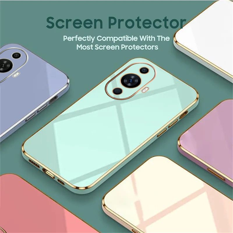 P30Lite Case For Huawei P70 P30 P20 Lite Pro Mate30 20 20X Nova 12 11 10 Y9S Y7A Square Plating Shockproof Back Cover_voghion.com