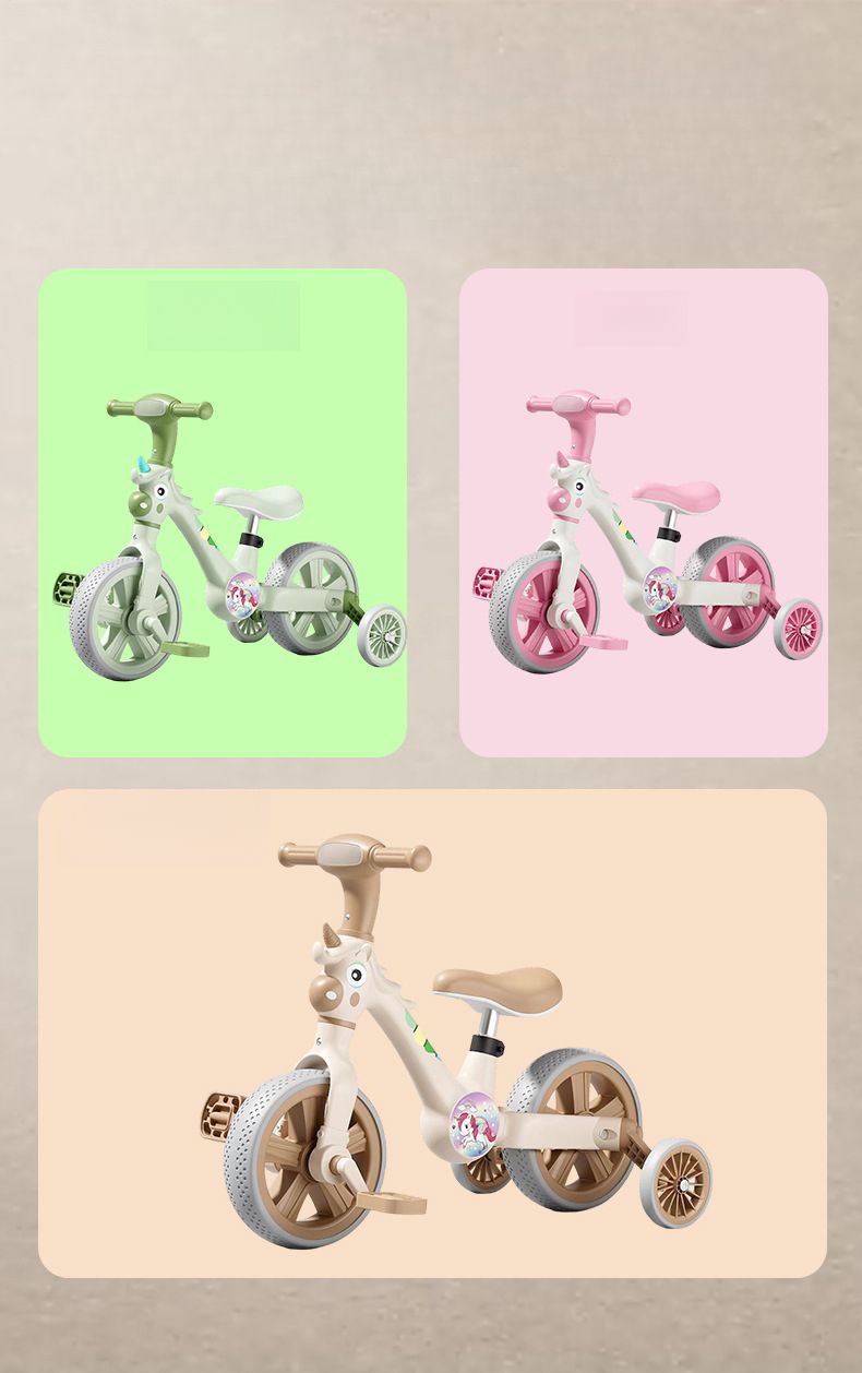 Bici da equilibrio per bambini transfrontalieri, scooter multifunzionale 2 in 1, anticaduta, regolabile, triciclo per bambini da 2 a 6 anni_voghion.com