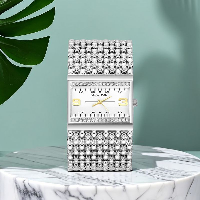 Nuovo orologio da donna Marlen Keller con placcatura IP e diamanti_voghion.com