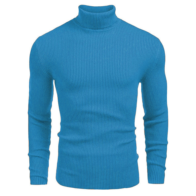 Männerkleeder Männerstrick Männer Rollkragen Hierscht-/Wanterpullover Laangärmlech Pullover_voghion.com