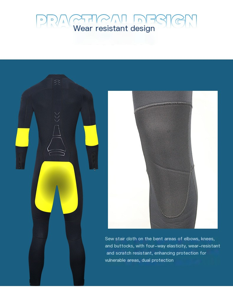 Muta da uomo, muta da surf calda da 5 mm, muta da snorkeling resistente all'usura da donna_voghion.com