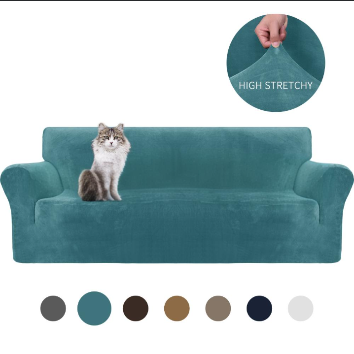 Home Furniture Copridivano in velluto di volpe argentata ispessito Copridivano elastico Copridivano completo Copridivano ultra morbido Copridivano completo_voghion.com