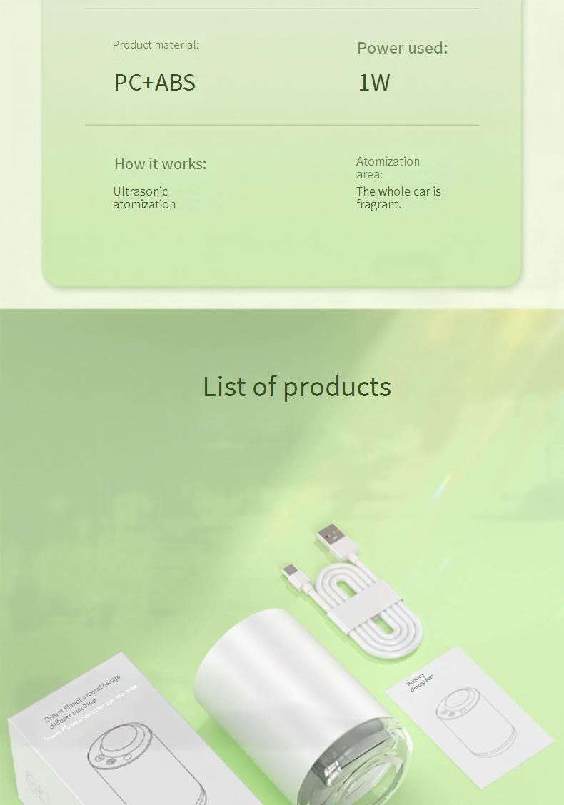 Auto Spray Car Diffuser – Smart Aromatherapy Humidifier With Timer & Silent Operation For Vehicles & Offices_voghion.com