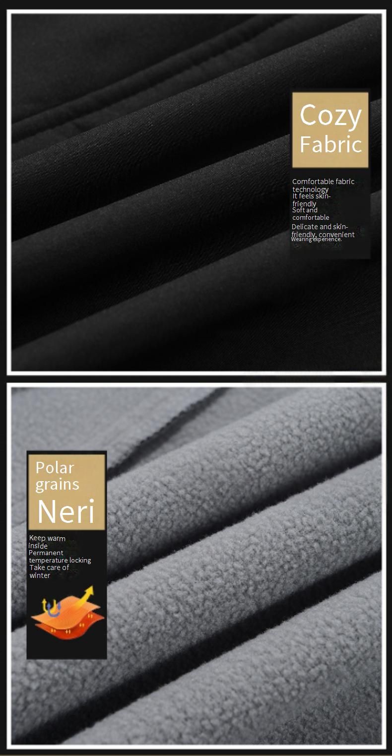 Giacca antivento da uomo con fodera in pile – Giacca softshell da esterno per tutte le stagioni, ideale per escursionismo, ciclismo e spostamenti urbani (S-XXXL, Nero/Verde militare/Blu navy/Grigio)_voghion.com