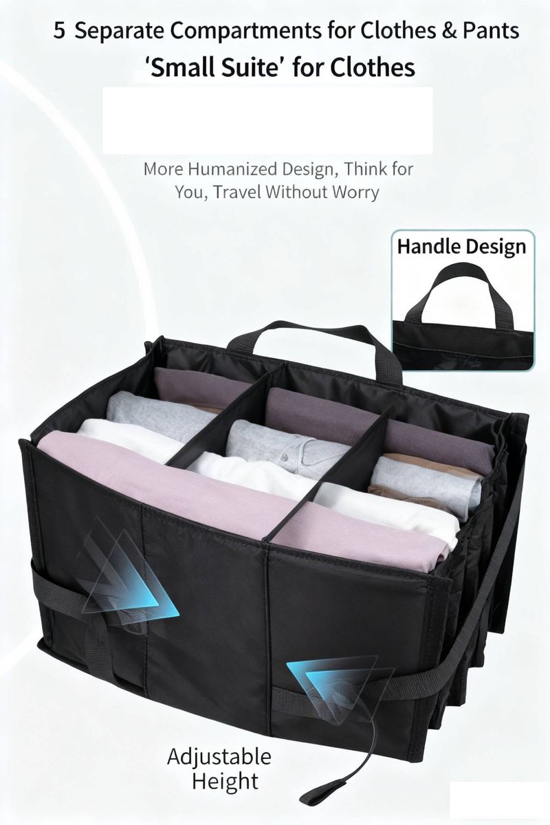 35L Multifunctional Travel Backpack Large Capacity Magnetic Suction Business Travel Luggage Multi Piece Backpack_voghion.com